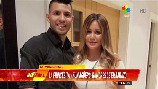 Karina la Princesita estaría embarazada del Kun Agüero