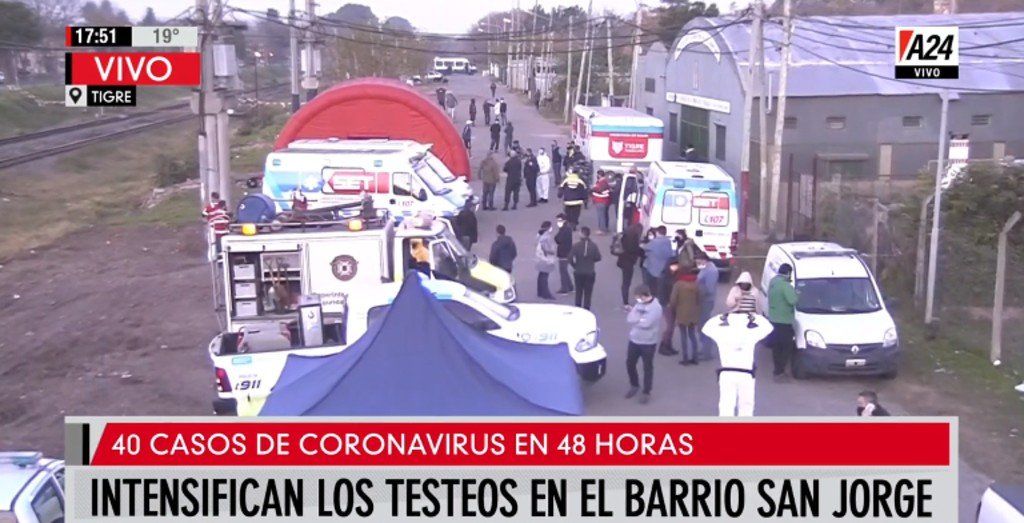Intensifican los testeos en el barrio San Jorge: se confirmaron 40 casos positivos en las últimas 48 horas