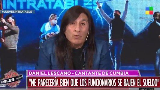 Tras el cruce de Brancatelli y El Dipy, Daniel Lescano dio su opinión: La gente está mal