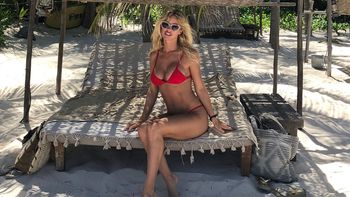Rocío Guirao Díaz también desafió al Photoshop con una foto sin retoques