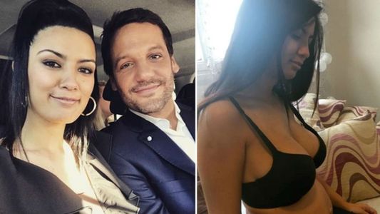 La novia de Rodrigo de la Serna mostró por primera vez su pancita de embarazada