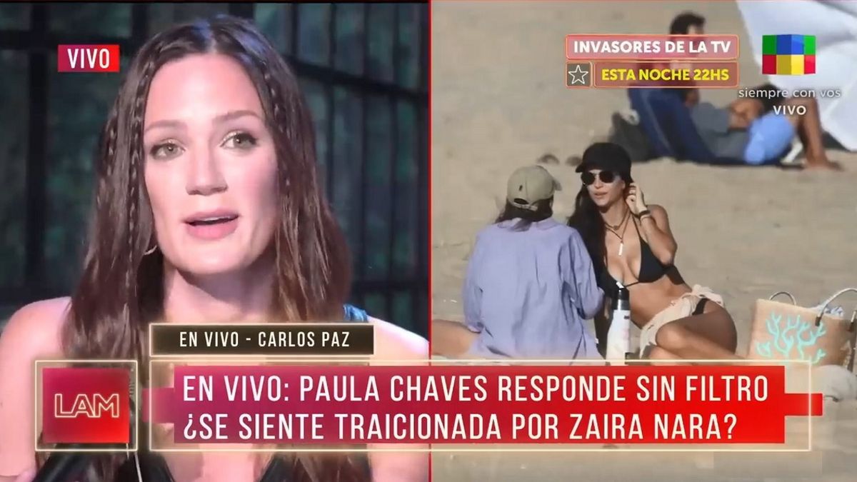 Paula Chaves sobre su amistad con Zaira Nara tras blanquear romance con su ex, Facundo Pieres: Veremos cómo...