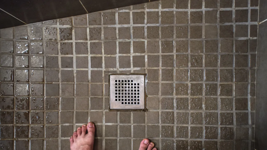 Se está asomando: escuchó ruidos en la cañería y descubrió algo escalofriante