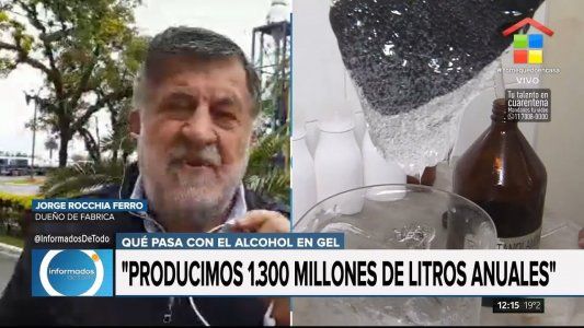 Alcohol hay y de sobra, el precio es $39,99 el litro más iva