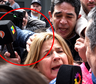 Se picó todo en plena cobertura: un camarógrafo le tiró del pelo a Mercedes Ninci y Moria Casán estalló