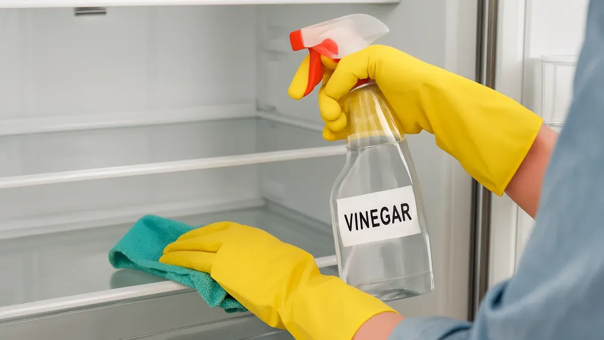 El truco del vinagre para limpiar la heladera: cómo usarlo y qué precauciones tener. (Imagen ilustrativa)
