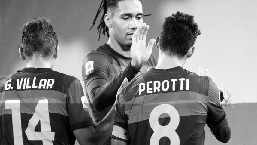 Perotti la rompió en el triunfo 3-1de Roma ante el campeón Juventus: doblete y asistencia