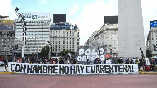 Protestas y ollas populares en todo el país: organizaciones reclaman más ayuda del Gobierno y piden una cuarentena sin hambre