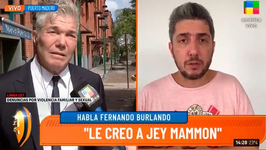 La fuerte y enérgica postura de Fernando Burlando sobre Jey Mammon: Yo le creo