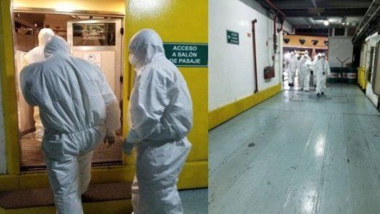 Un argentino que se escapó de una cuarentena provocó el aislamiento de 400 pasajeros de un barco
