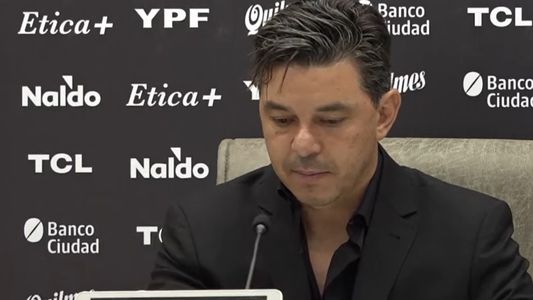 Gallardo, convencido de seguir en River: Es demasiado el desafío para seguir estimulándome