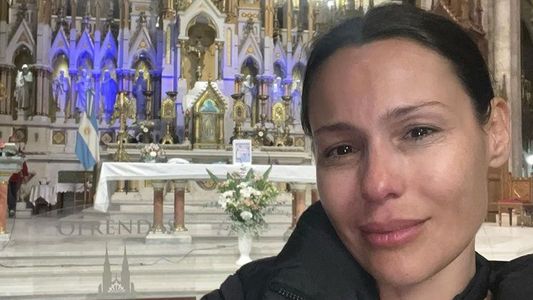 La emoción de Pampita al llegar a Luján con su familia y la conmovedora foto de Blanca