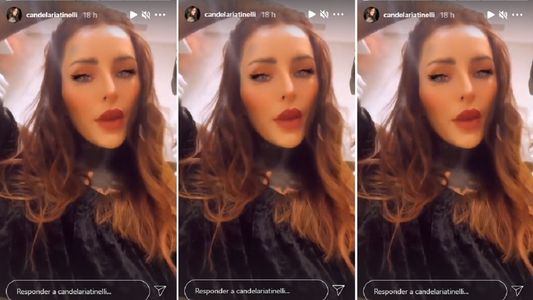 Cande Tinelli explicó por qué había borrado las fotos junto a Coti Sorokin de las redes