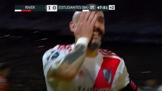 El oportunismo de Pinola para el 1-0 que deposita a River, por ahora, en la final de la Copa Argentina