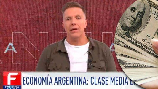 Alejandro Fantino por la nueva devaluación del peso: Siempre se la terminan poniendo a la clase media