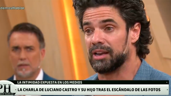 Cómo fue la charla de Luciano Castro con su hijo mayor por las fotos filtradas y desnudo