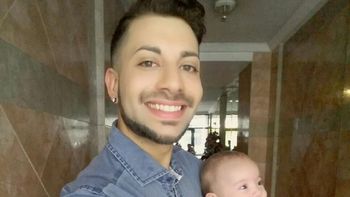 La insólita primer palabra de Ulises Goku, el hijo de Sebastián, ex Combate