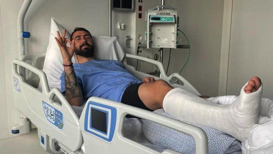 Tras la fractura de peroné y ligamentos del tobillo, Pratto fue operado con éxito: Más fuerte que nunca