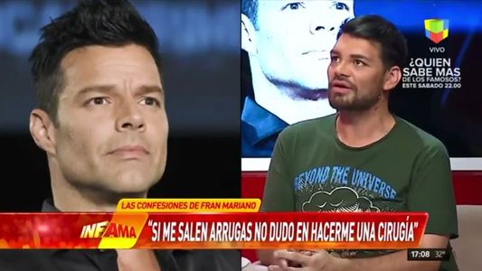 El dineral que Fran Mariano invirtió para parecerse a Ricky Martin