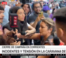 Una vez más, incidentes en la campaña de LLA: un móvil de A24 agredido en Corrientes
