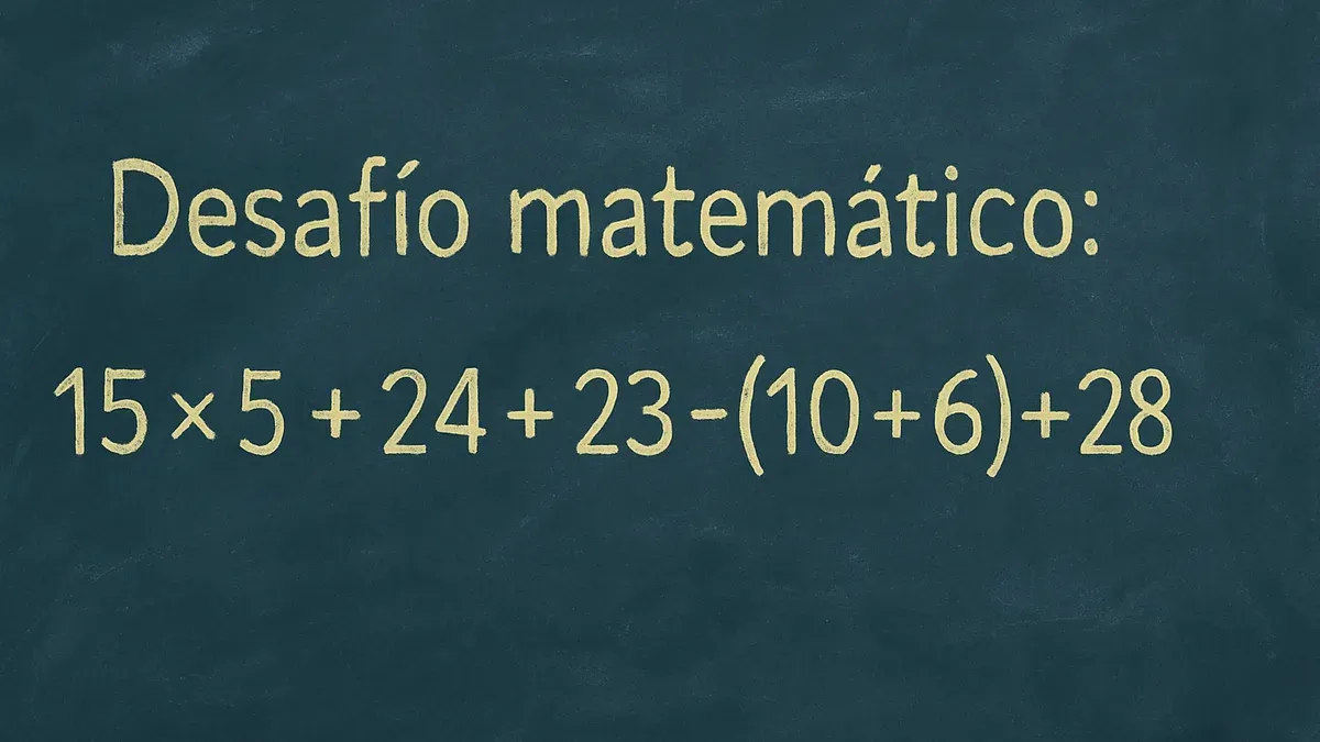La regla esencial para resolver este desafío matemático es conocido como PEMDAS (por sus siglas en inglés) o jerarquía de operaciones.