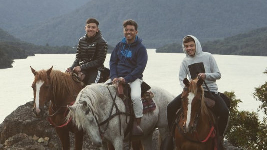 Marcelo Gallardo en Bariloche: de Napoleón a San Martín