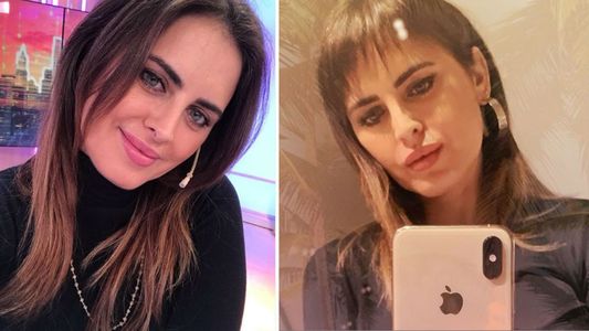 El nuevo look con flequillo de Silvina Luna