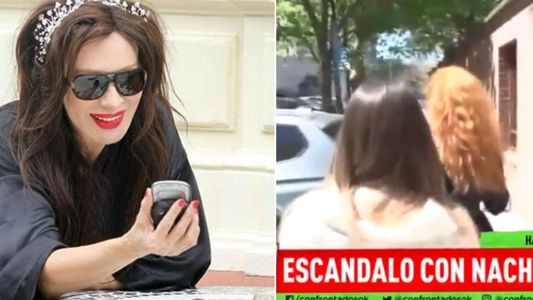 Escándalo con Nacha Guevara en la presentación de Morir de amor: se fue enojada y sin hablar con la prensa