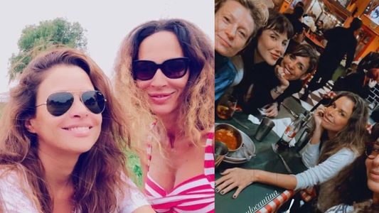 Julieta Ortega y su ex cuñada, Ana Paula Dutil: salida al teatro y muy buena onda