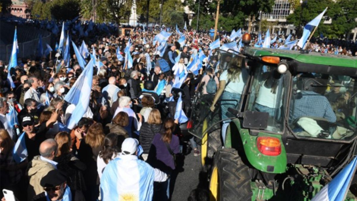 El campo marcha a la Ciudad. ¿Cuándo será? (Foto: NA)