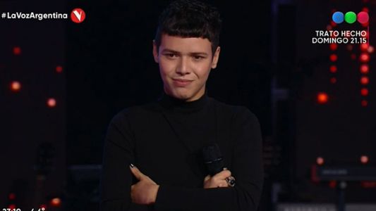 Santiago Borda regresó a La Voz Argentina tras el episodio de violencia con su ex pareja