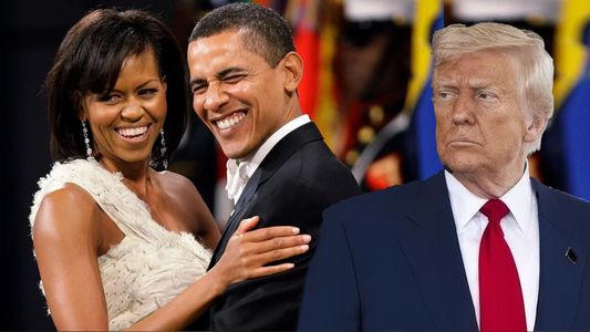 El repudiable posteo de Donald Trump: mostró a Barack y Michelle Obama como monos