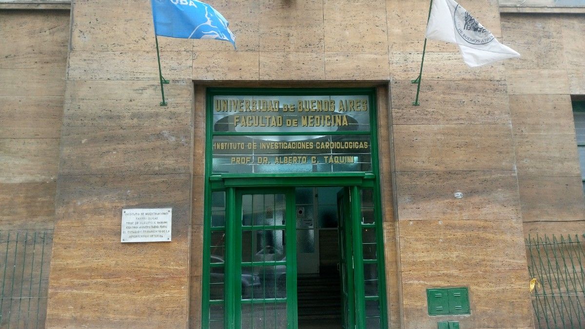 La facultad de Medicina de la Universidad de Buenos Aires.&nbsp;