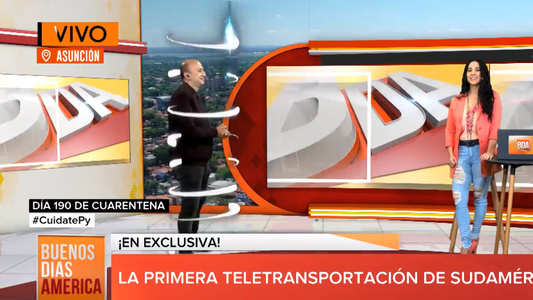 La primera teletransportación en América del Sur