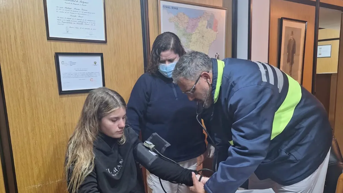 La reacci&oacute;n de Felicitas Alvite al enterarse de que la Justicia le neg&oacute; la prisi&oacute;n domiciliaria. (Foto: X/hechosanderecho)