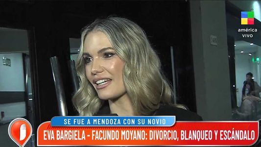 Eva Bargiela le tiró un palito a Facundo Moyano al hablar de su nueva relación con Gianluca Simeone
