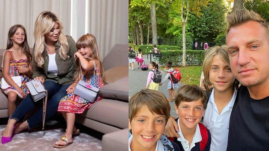 El festejo de Halloween de los hijos de Wanda Nara y Maxi López