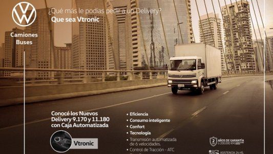 Volkswagen Delivery VTronic, el camión con caja automatizada