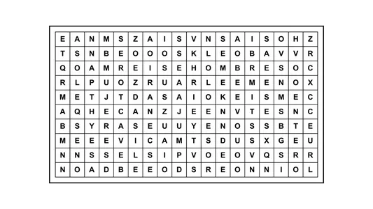 Encontrá la frase escondida: el reto de sopa de letras con una cita célebre