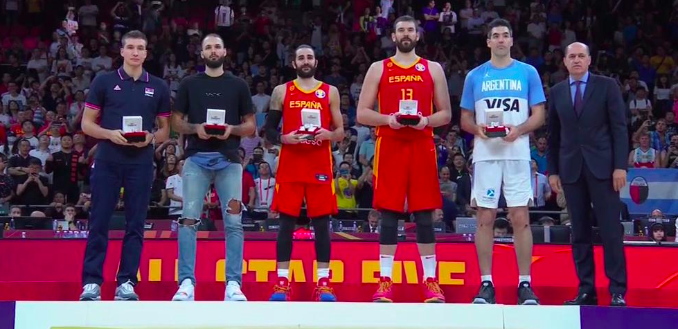 China 2019: Luis Scola fue incluido en el quinteto ideal del Mundial de básquet, pero dejaron afuera a Campazzo