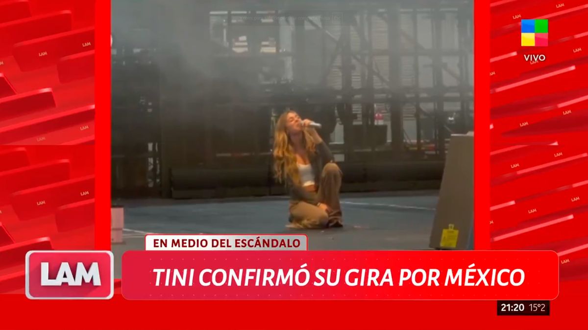 El sugestivo tema que eligió Tini Stoessel para su gira en México en medio del escándalo con su papá