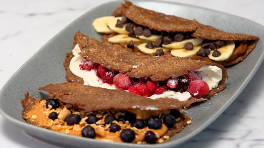 PANQUEQUES DE AVENA receta: opción DELICIOSA para el desayuno o la merienda