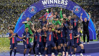 PSG goleó 5-0 al Inter de Lautaro Martínez y ganó su primera Champions League