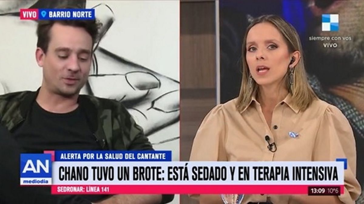 América Noticias Mediodía informó que Chano Moreno Charpentier se encuentra internado en terapia intensiva en el sanatorio Otamendi. 