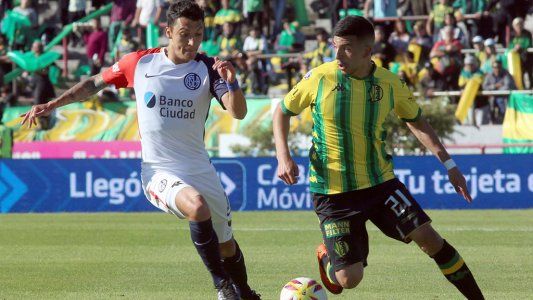 Aldosivi se lo empató a San Lorenzo sobre la hora y terminaron 2-2