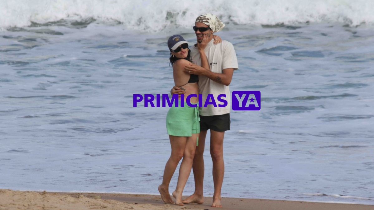 Lali Espósito recibió el 2023 de vacaciones en las playas uruguayas.&nbsp;&nbsp;