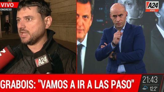 Juan Grabois, enojado con la precandidatura de Sergio Massa: Vamos a las PASO