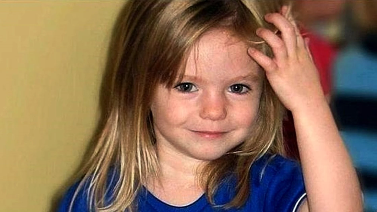 La imagen de Madeleine McCann cuando era una niña.