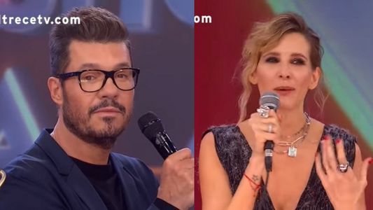 Marcelo Tinelli y Guillermina Valdes enfrentados por un curioso debate
