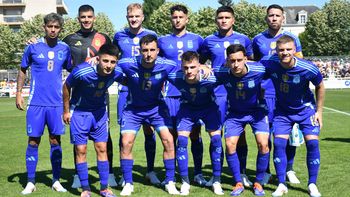 con tres campeones del mundo, la seleccion argentina sub 23 perdio su ultimo amistoso antes de los juegos olimpicos